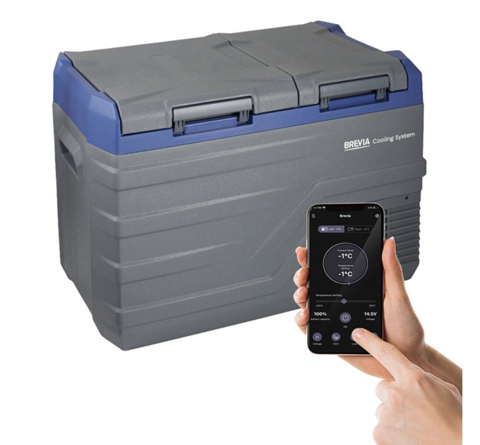 Холодильник автомобильный Brevia 32л двухкамерный 22950, цена: 12 999 грн.