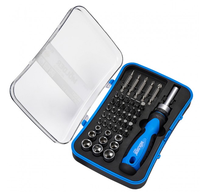 Отвертка Molder реверсивная с комплектом насадок 45шт., цена: 645 грн.