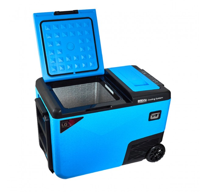 Холодильник автомобильный Brevia 38л (компрессор LG) двухкамерный 22335, цена: 17 799 грн.