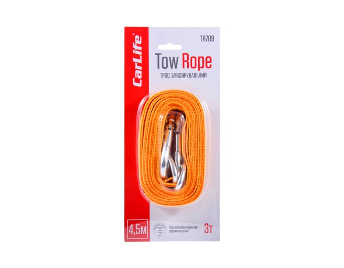 Буксирувальний трос CarLife 3т, 4,5м TR709, ціна: 302 грн.