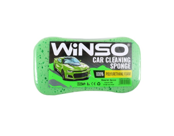 Губка для мытья авто Winso с крупными порами, 220*120*60мм, цена: 63 грн.
