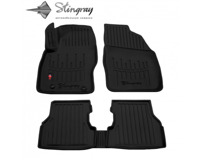 Ford Focus II (C307) (2004—2011) комплект 3D ковриков с 5 штук (Stingray), цена: 1 870 грн.