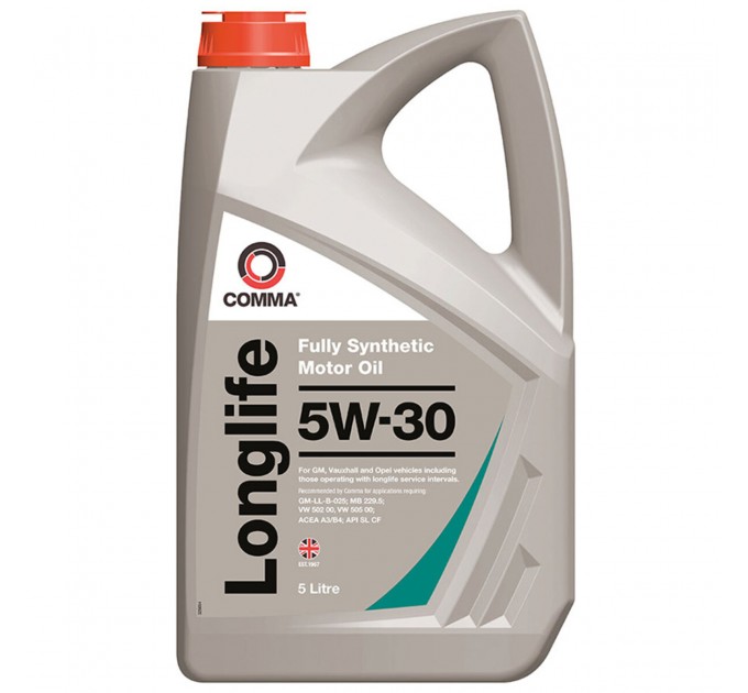 Моторне масло Comma Long Life 5W-30 5л, ціна: 2 635 грн.