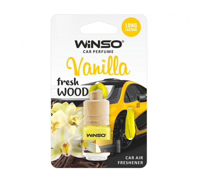 Ароматизатор Winso Fresh Wood Vanilla, 4мл рідкий, ціна: 68 грн.