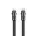 Кабель XO Lanyard Bullet Type-C to Lightning 27W 1,2м черный, цена: 299 грн.