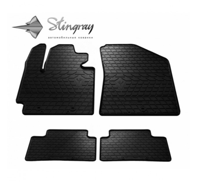 Kia SOUL (2013-2018) комплект килимків з 4 штук (Stingray), ціна: 1 311 грн.