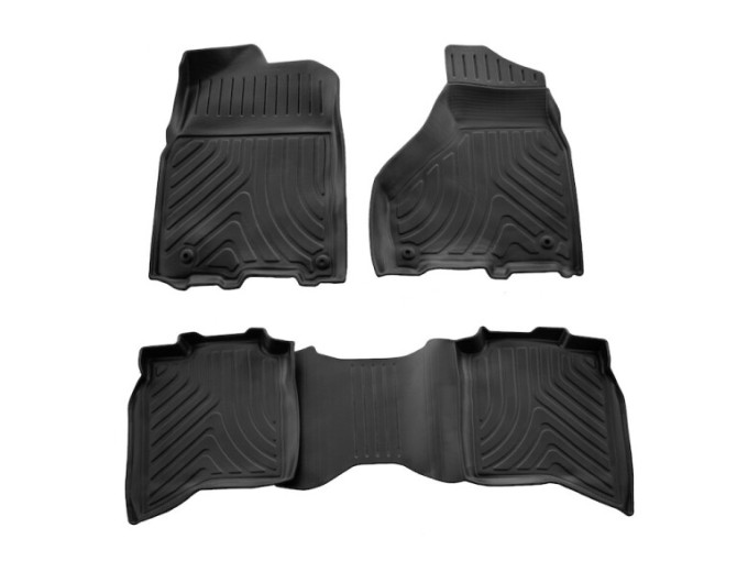 Dodge RAM 1500 (Crew cab) (2009-2018) комплект 3D килимків з 4 штук (Stingray), ціна: 2 530 грн.
