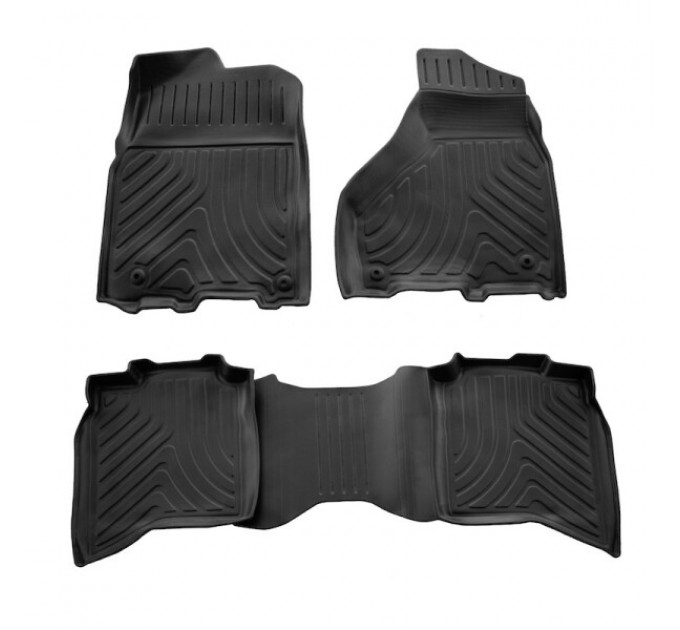 Dodge RAM 1500 (Crew cab) (2009-2018) комплект 3D килимків з 4 штук (Stingray), ціна: 2 530 грн.