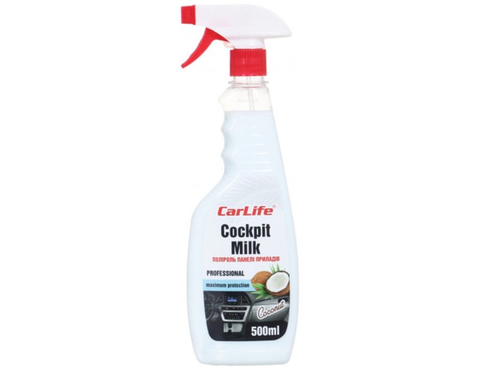Полироль для панели приборов Carlife Cockpit Milk Кокос, 500мл, цена: 162 грн.