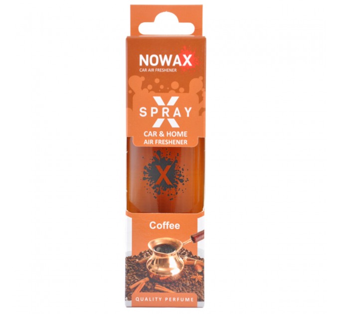 Ароматизатор Nowax X Spray Coffee в коробці, ціна: 140 грн.