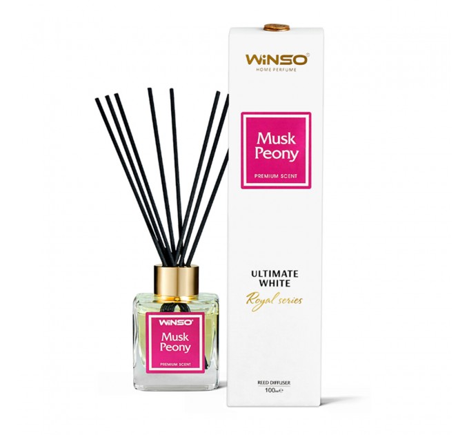 Аромадифузор з паличками Winso Ultimate White - Musk Peony 100мл, ціна: 320 грн.