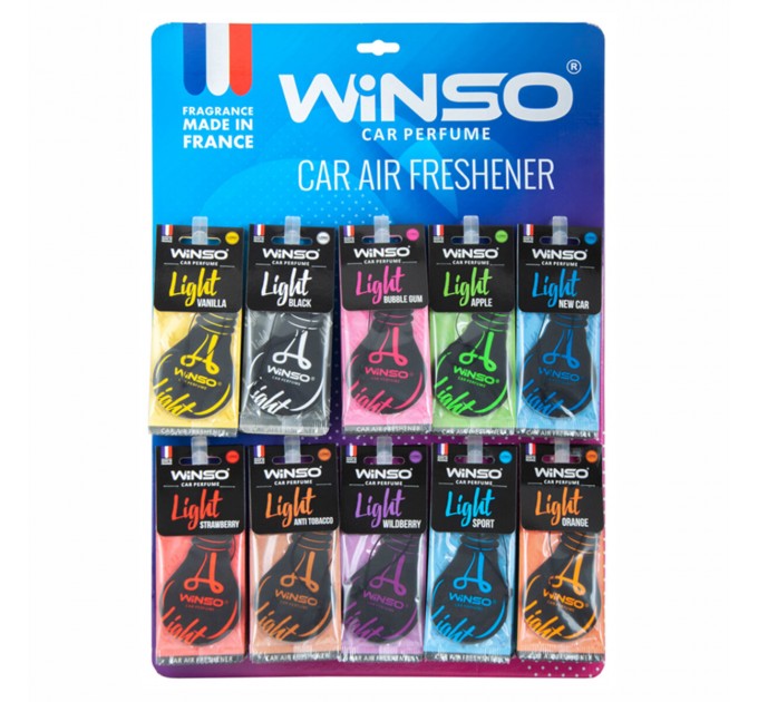 Ароматизатор Winso Light MIX №1 набір, ціна: 1 709 грн.