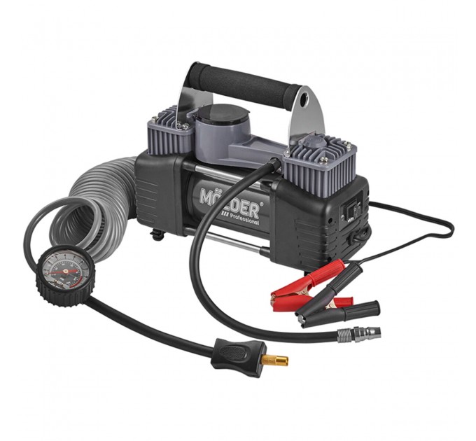 Компрессор автомобильный Molder Master Air 12В 10Атм 90л/мин с зажимами АКБ, цена: 2 628 грн.