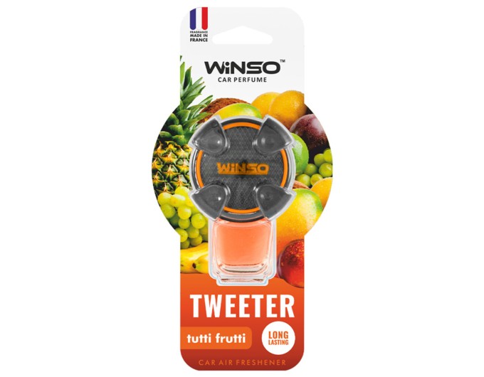 Ароматизатор Winso Tweeter Tutti Frutti жидкий 8мл, цена: 129 грн.