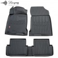 Renault Laguna III (T) (2007-2015) комплект 3D ковриков с 5 штук (Stingray), цена: 1 870 грн.