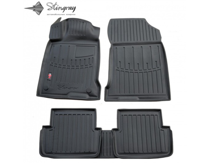 Renault Laguna III (T) (2007-2015) комплект 3D ковриков с 5 штук (Stingray), цена: 1 870 грн.