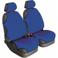 Майки универсал Beltex Cotton синий на передние сиденья, без подголовников 2шт