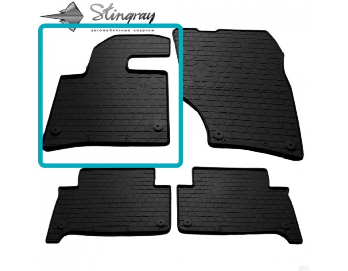 Audi Q7 (4L) (2005–2015) коврик передний левый (Stingray), цена: 1 071 грн.