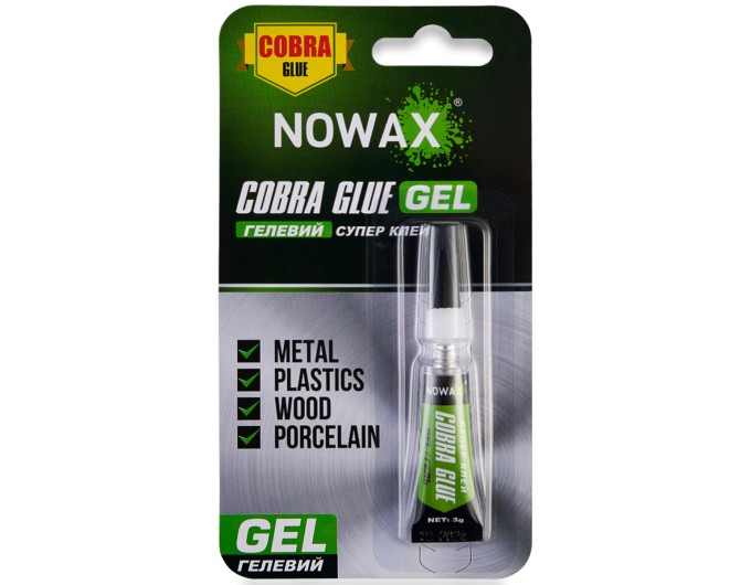 Суперклей Nowax 3г, ціна: 26 грн.