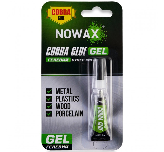 Суперклей Nowax 3г, ціна: 26 грн.