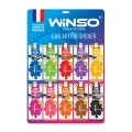 Освіжувач повітря Winso Lucky Leaf, целюлозний ароматизатор, дисплей MIX, ціна: 1 611 грн.
