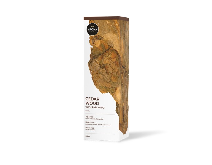 Аромадифузор с палочками Aroma Home Sticks Cedar wood with patchouli, цена: 229 грн.