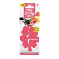 Освіжувач повітря Winso Lucky Leaf, целюлозний ароматизатор, Peach