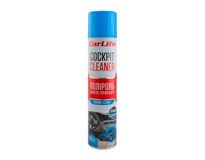 Полироль для панели приборов CarLife Cockpit Cleaner Новая машина, 320мл, цена: 126 грн.