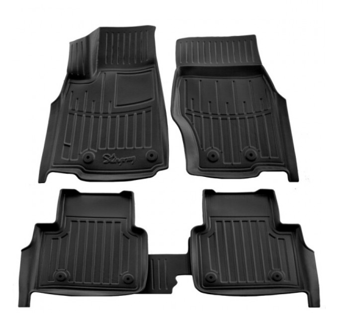 Jeep Grand Cherokee (WL) (2021-...) (7 seats) комплект 3D килимків з 5 штук (Stingray), ціна: 1 870 грн.