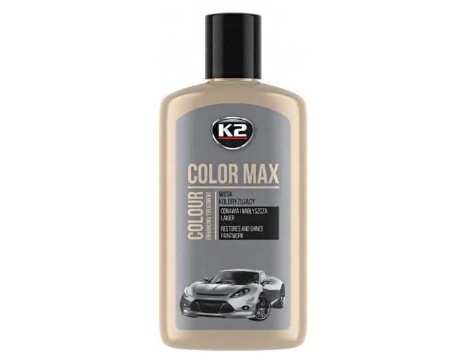 Поліроль для кузова K2 Color Max восковий срібний 250мл, ціна: 130 грн.