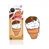 Ароматизатор Aroma Car Cellulose Sweets - Ice Cream Brown сухий, ціна: 42 грн.
