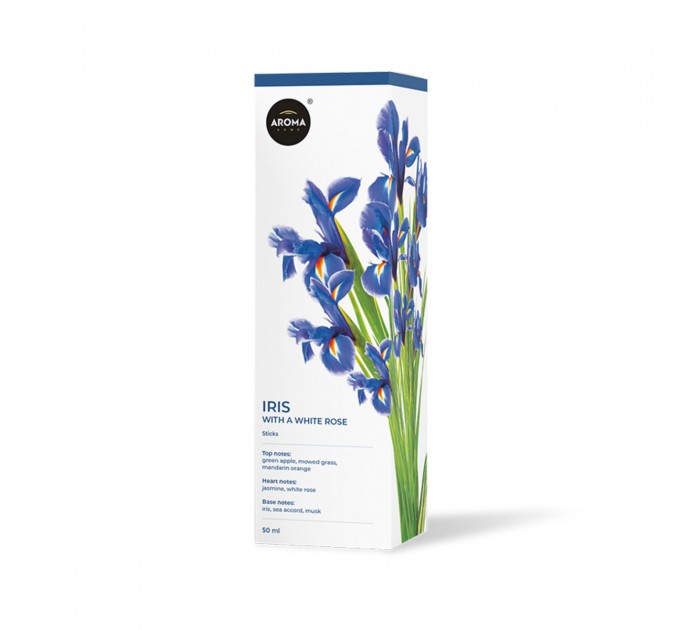Аромадифузор с палочками Aroma Home Sticks Iris with white rose, цена: 229 грн.