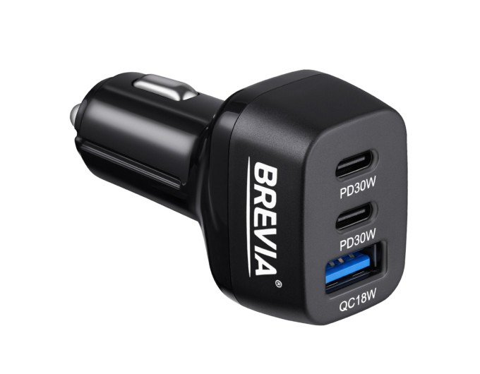 Автомобильное зарядное устройство для Brevia ePower TriDrive 78W 2xUSB-C+1xUSB-A, цена: 466 грн.