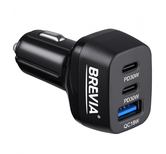 Автомобильное зарядное устройство для Brevia ePower TriDrive 78W 2xUSB-C+1xUSB-A, цена: 456 грн.
