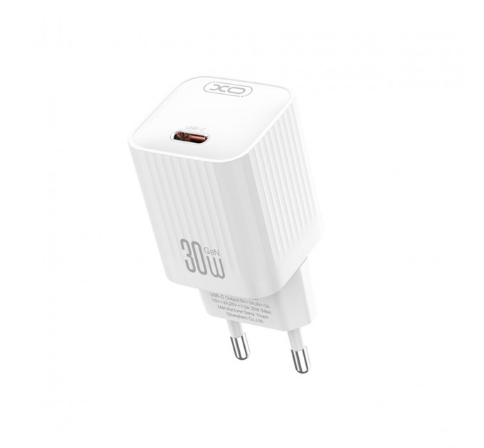 Сетевое зарядное устройство XO L148 PD30W USB-C белый, цена: 269 грн.