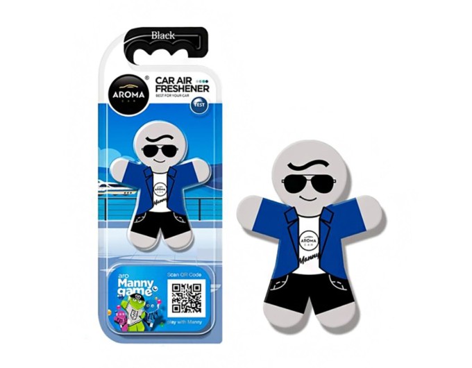 Ароматизатор Aroma Car Manny - Stylish Black, цена: 125 грн.