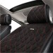 Комплект преміум накидок для сидінь CarLife Nitro, black-red, ціна: 4 734 грн.