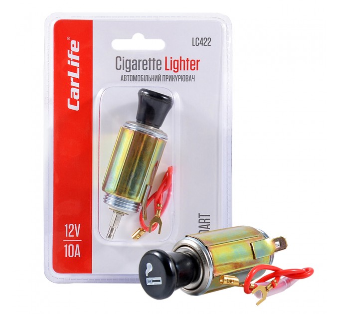 Автомобільний прикурювач CarLife, N2, ціна: 91 грн.