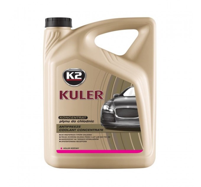 Антифриз K2 Kuler Long Life G13 рожевий концентрат 5л, ціна: 746 грн.