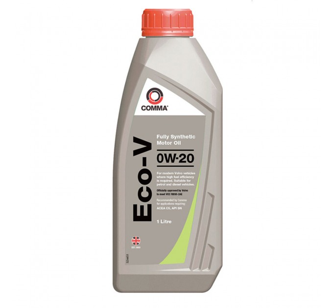 Моторное масло Comma Eco-V 0W-20 1л, цена: 698 грн.