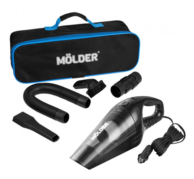 Пылесос автомобильный Molder 110Вт 3,2кПа от прикуривателя черный, цена: 729 грн.
