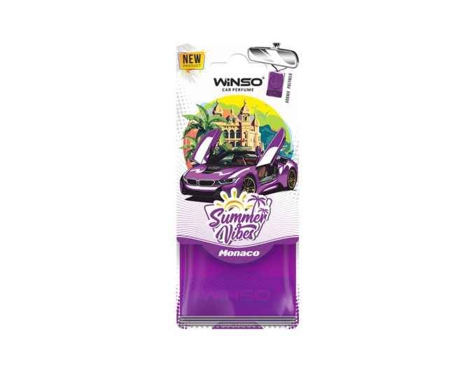 Ароматизатор полимерный Winso Summer Vibes - Monaco, цена: 91 грн.
