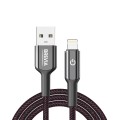 Кабель Brevia USB to Lightning 2,4А 1,2м, чорний box, ціна: 258 грн.