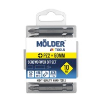 Набір біт Molder PZ2x50мм 10шт