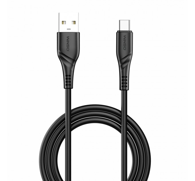 Кабель Winso Pro USB для Type-C PVC 2м черный, цена: 75 грн.
