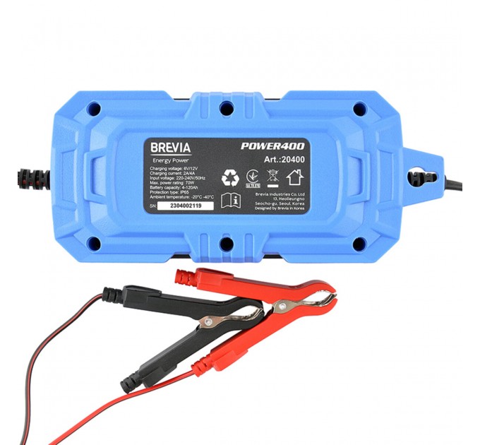 Зарядний пристрій АКБ Brevia Power 6/12В 120А·год 4А, ціна: 1 349 грн.