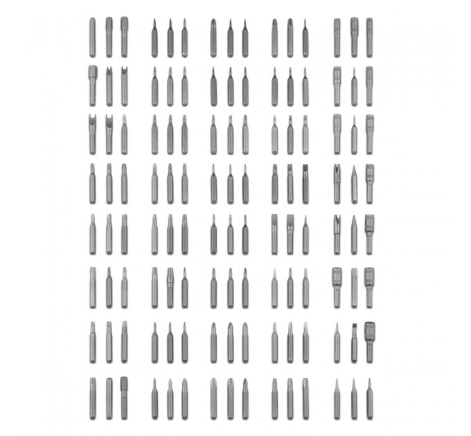 Викрутка Brevia з комплектом насадок для точних робіт 126в1, ціна: 1 024 грн.