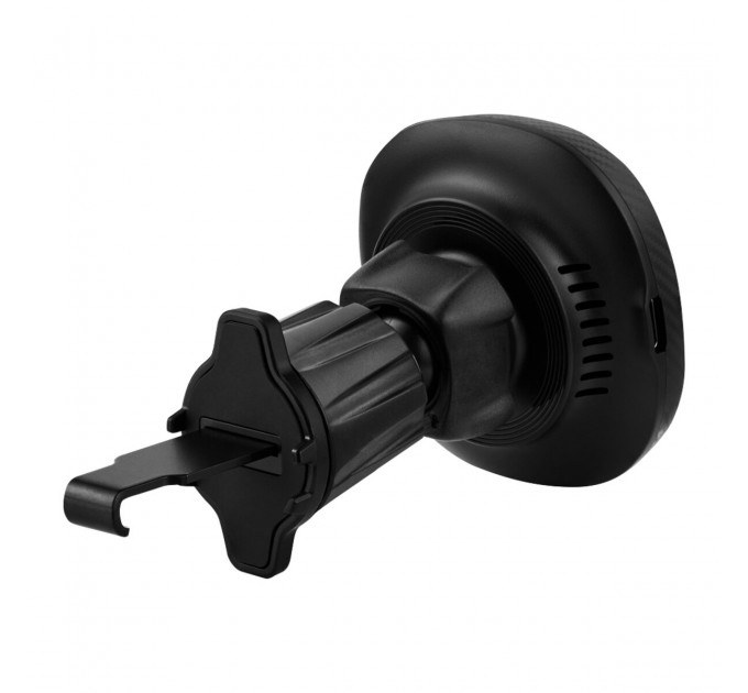 Держатель телефона автомобильный Brevia AirVent Ultra MagCharge 15W с беспроводной зарядкой, на дефлектор, цена: 899 грн.