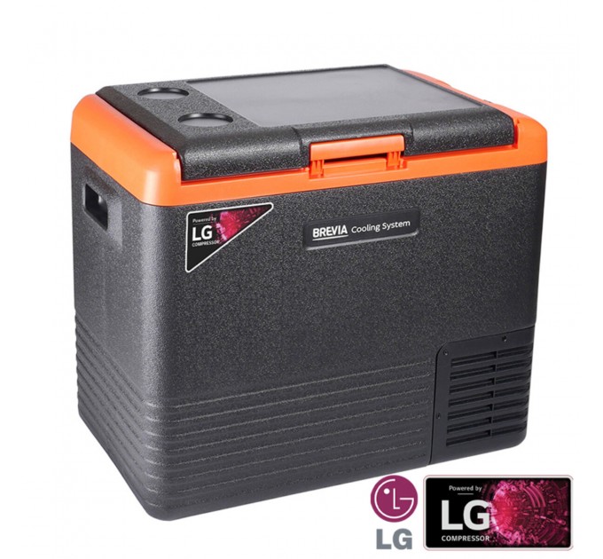 Холодильник автомобильный Brevia 50л (компрессор LG) 22535, цена: 14 199 грн.