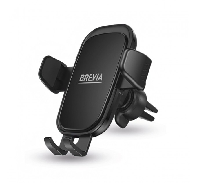 Держатель телефона автомобильный Brevia AirClip GlossHold на дефлектор, цена: 259 грн.